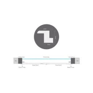 Recess fit Z-Frame plantation shutter measurement example